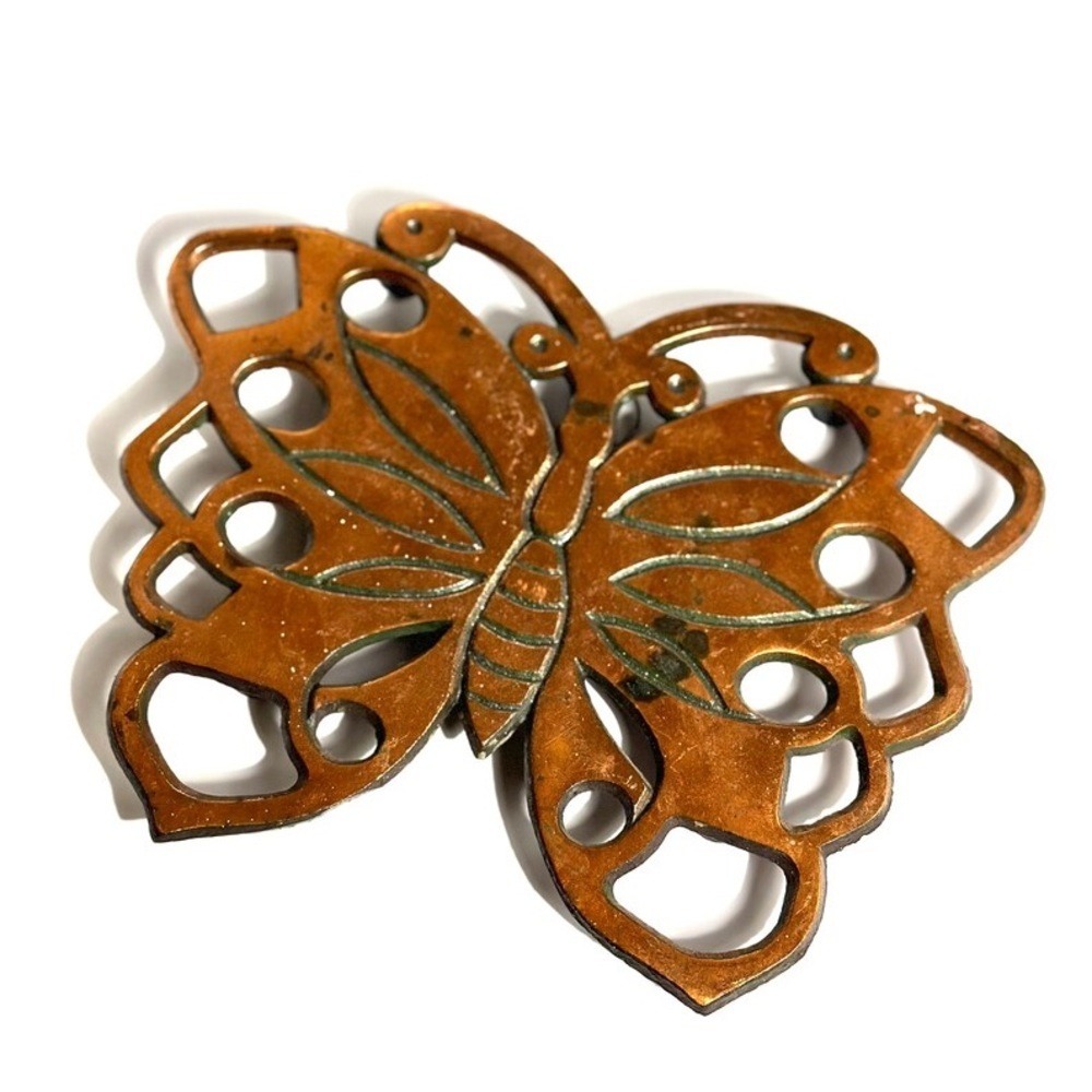 Vintage Butterfly Trivet, Kitchenware, 70s